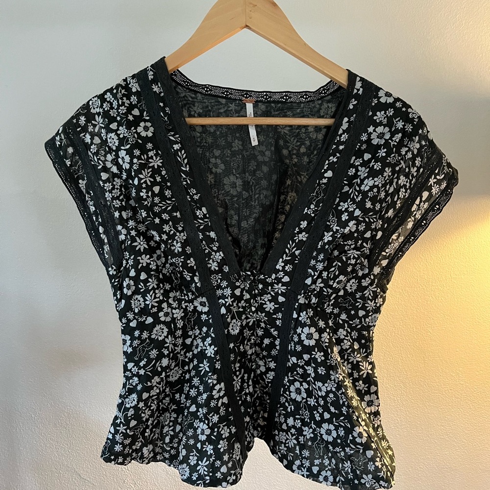 NWOT Free People Landy Top